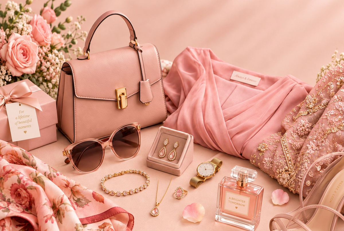 Gifts and fashion banner without the corner symbol