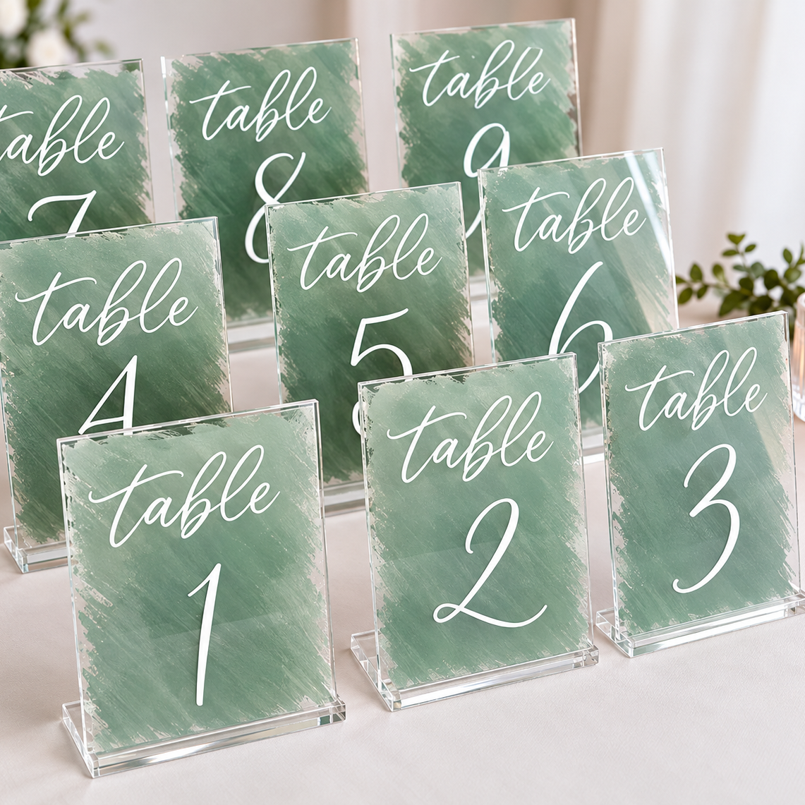 Table Numbers