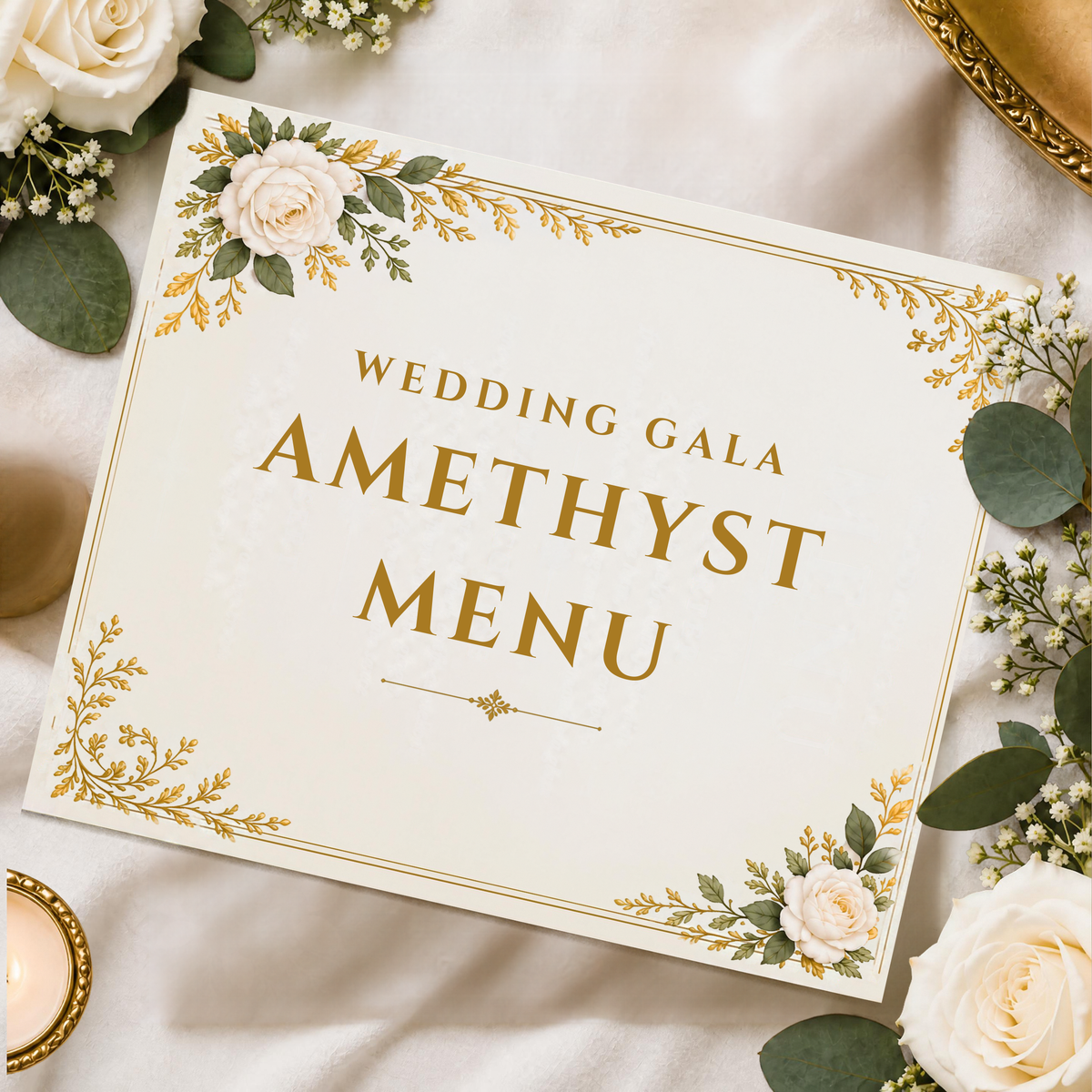 Amethyst Menu at Olympic Lagoon Ayia Napa