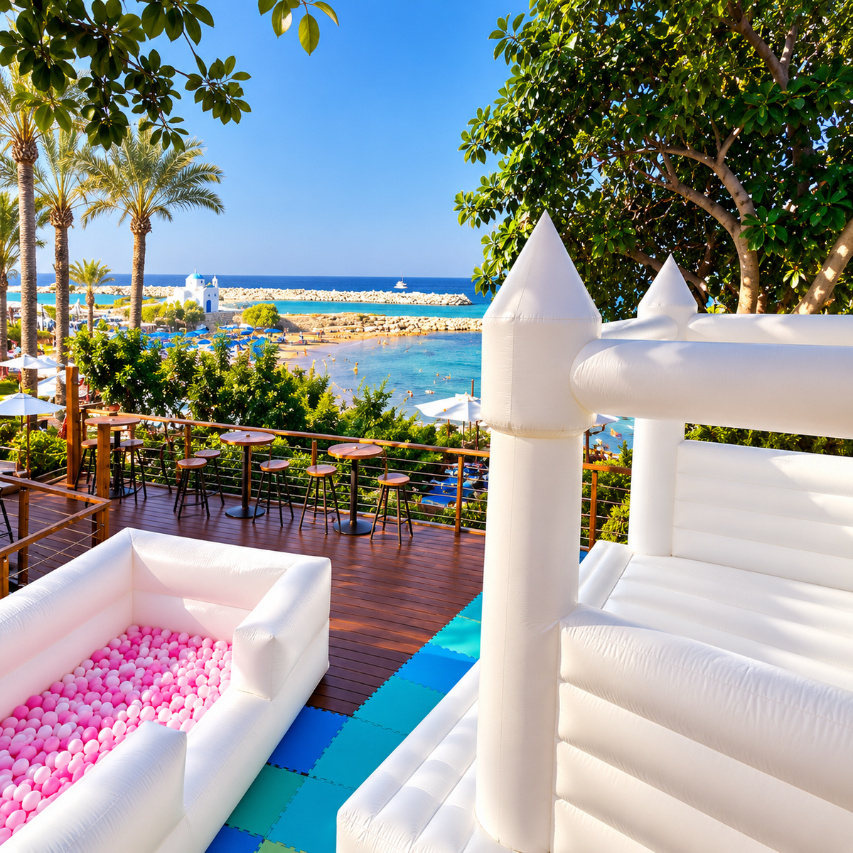 Deluxe White Wedding Package