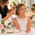 Flower Girl Hair Styling