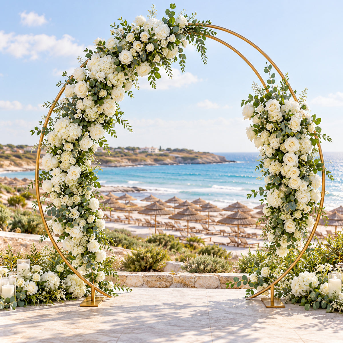Full Moon Wedding Arch