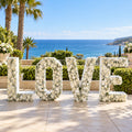 LOVE Letters with Roses