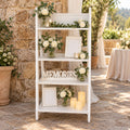 Decorative Wedding Ladder with Gypsophila