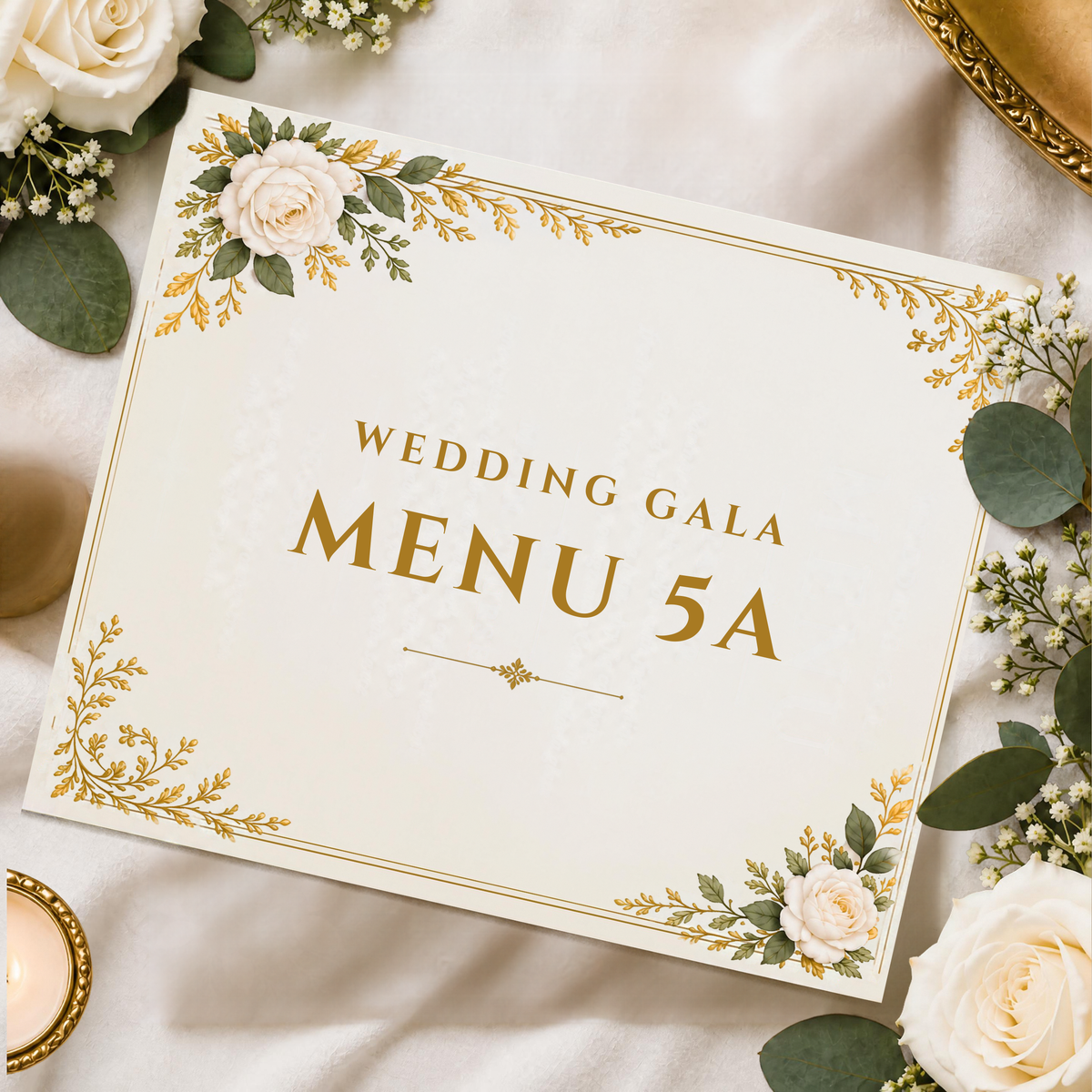 Gala Menu 5A