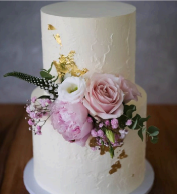 Two-Tier Wedding Cake