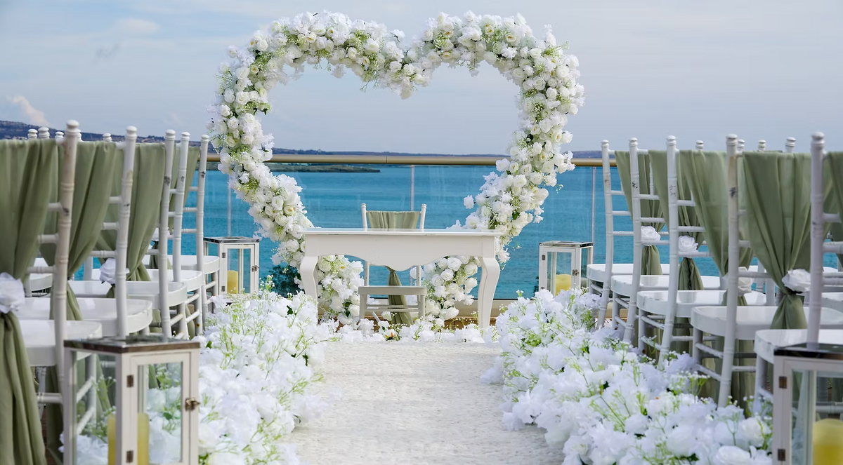 White Rose & Hydrangea