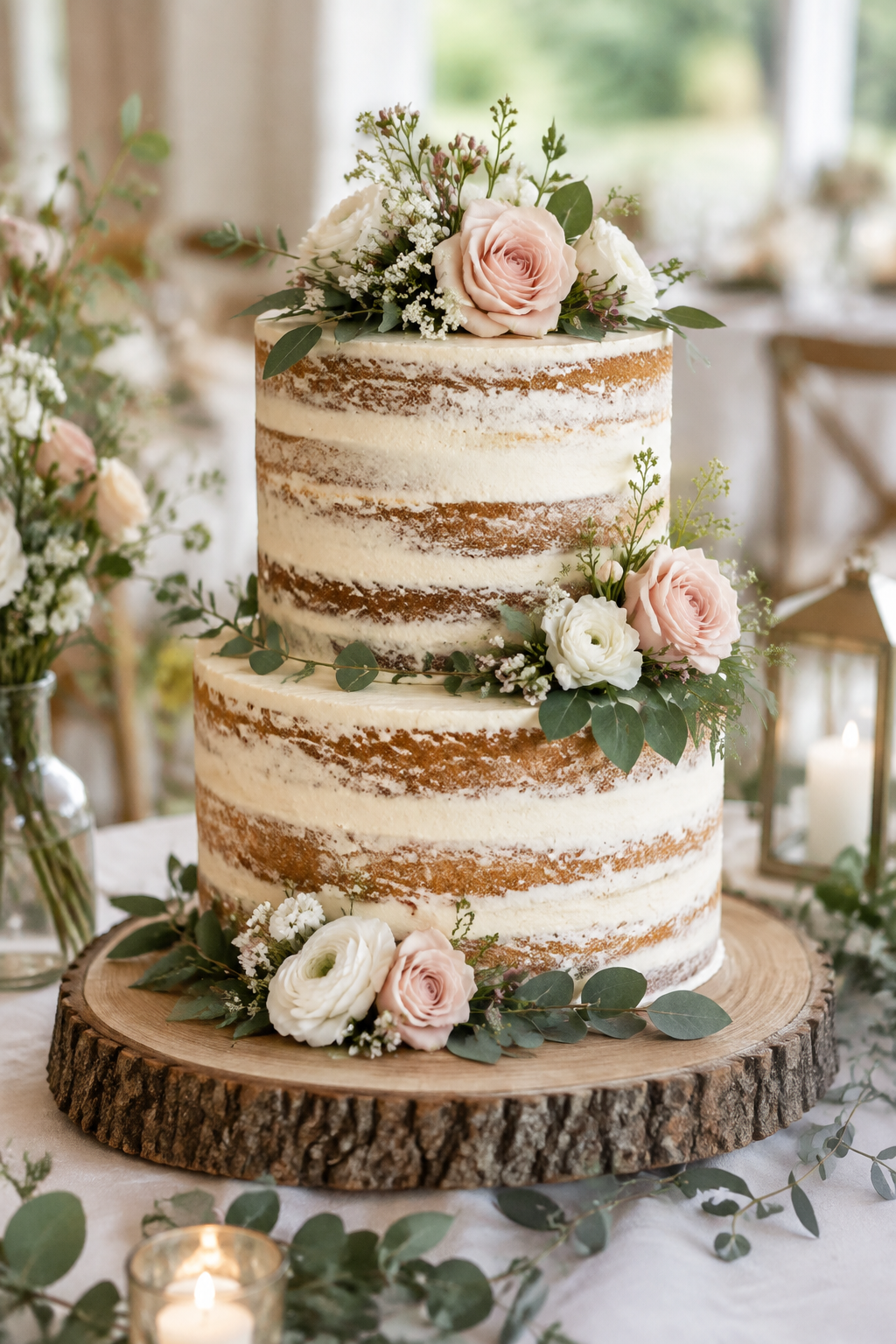 Two-Tier Wedding Cake